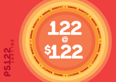 122 at $122 Benefit Invitation