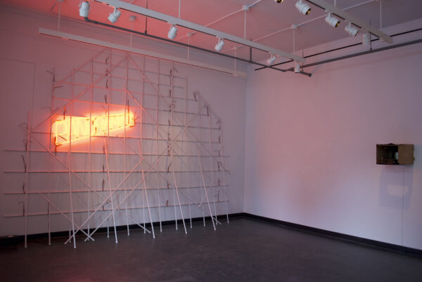 Sophie Kitching, Sam Nandan He - this instance between us curated by Ian Cofre (Photo: Courtesy of PS122 Gallery, NY)