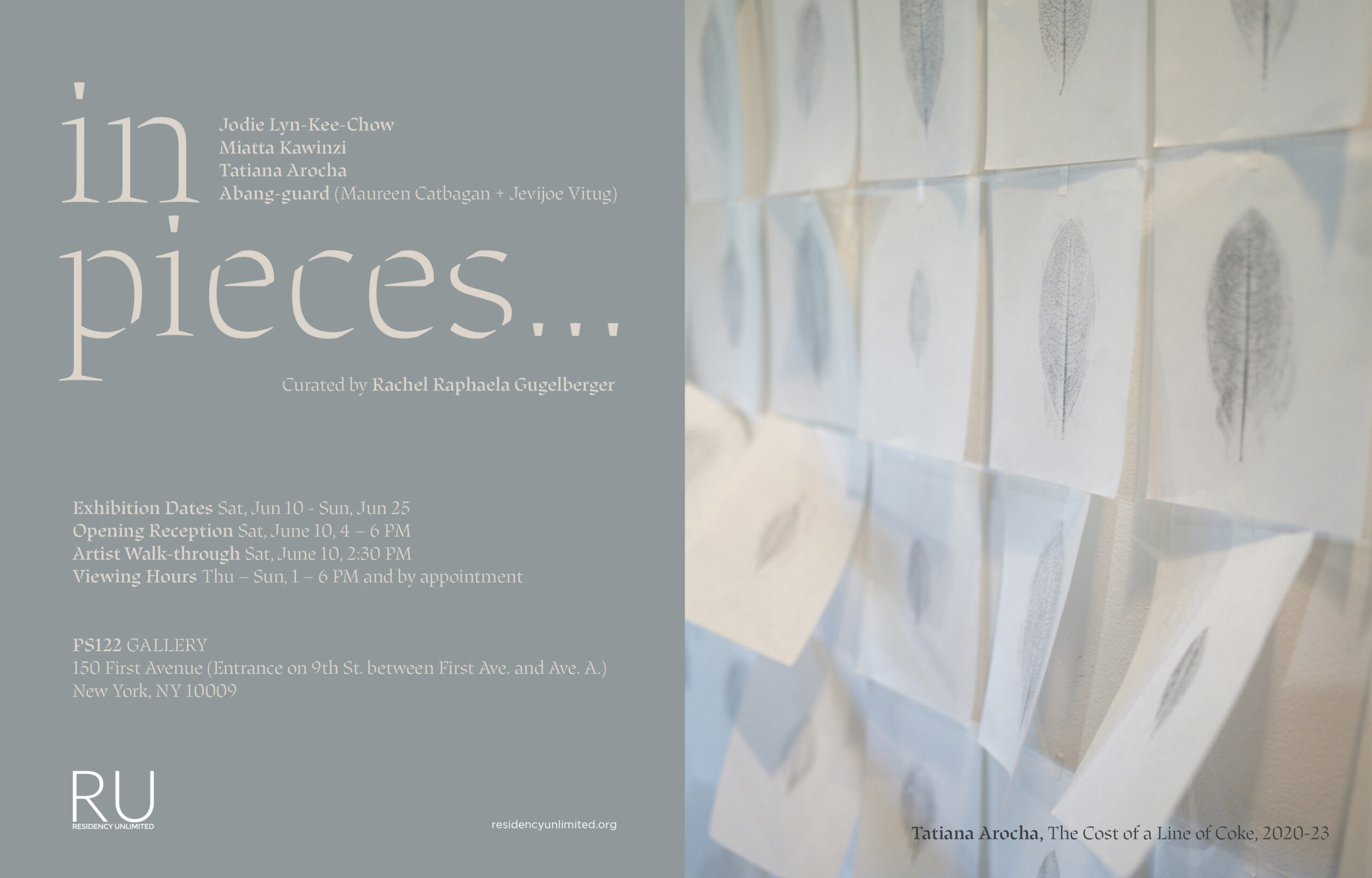 in pieces...Tatiana Arocha Horizontal_Logo